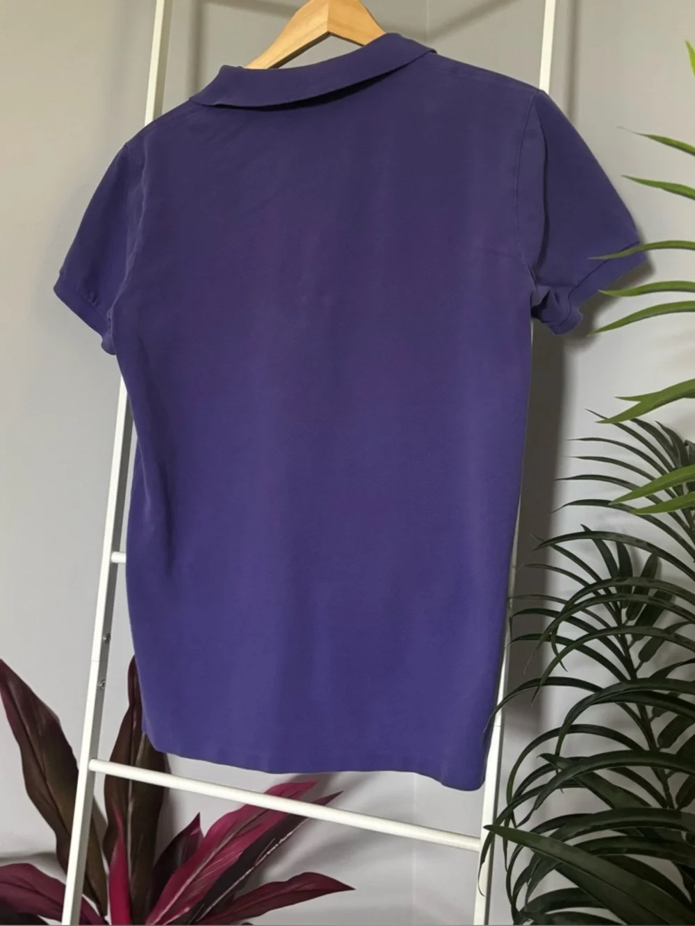 Ralph Lauren Purple Polo with Green Pony Embroidery - Picture 8 of 16